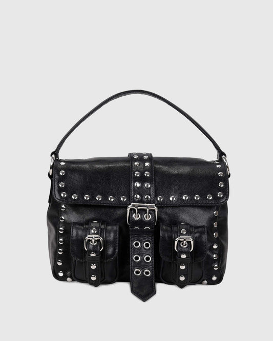 Núnoo Small Honey Buckle Rivet Mountain Black Small bag Black