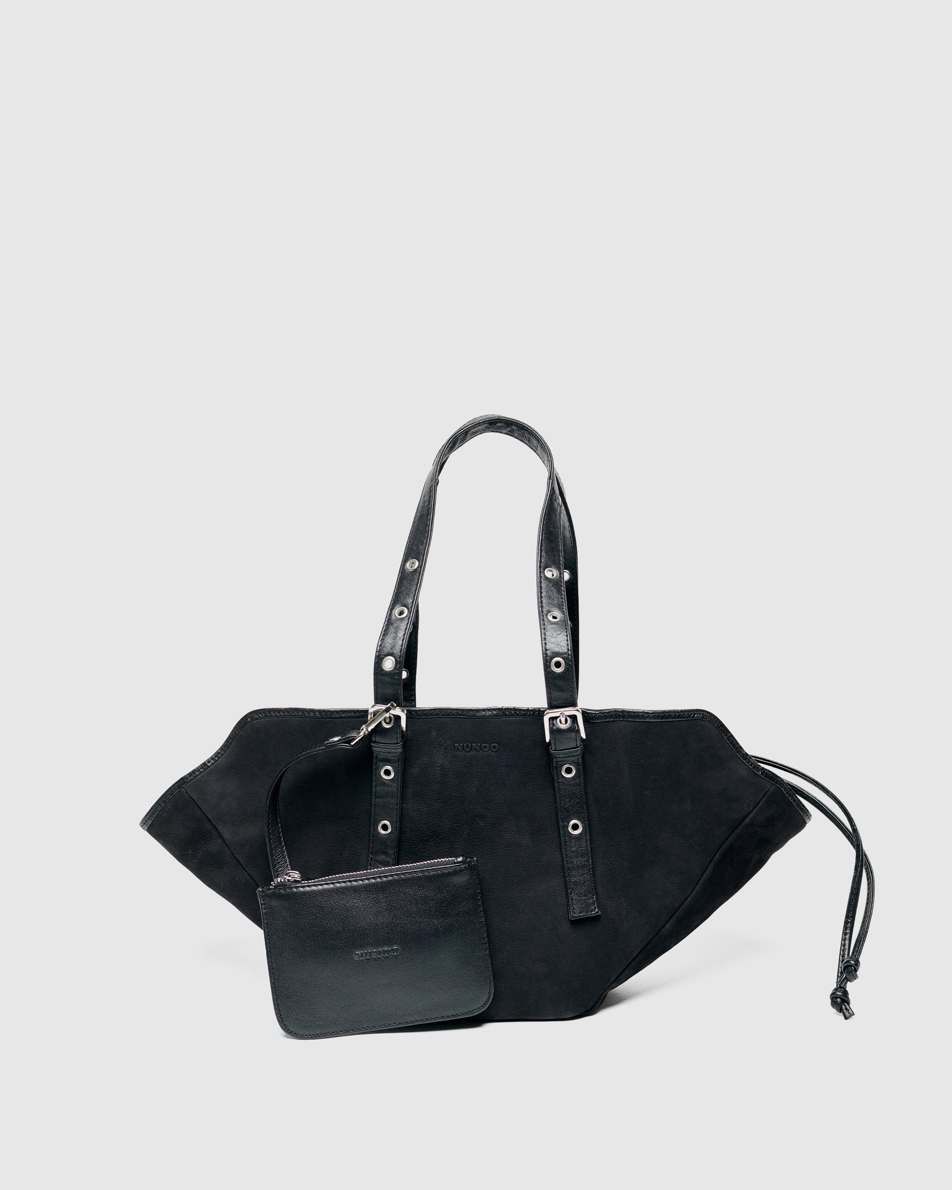 Núnoo Small Nora Nubuck Black Medium Black