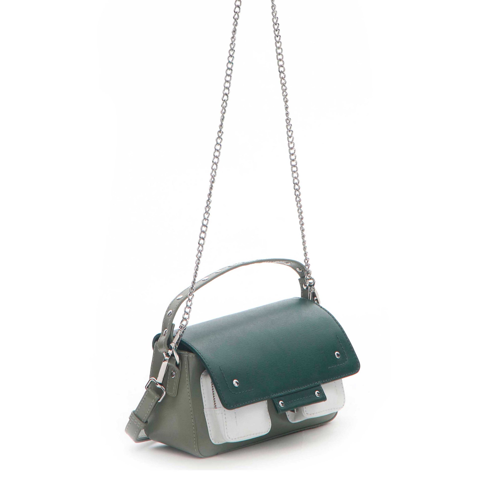 Núnoo Small honey Florence Mix Green Small bag Green