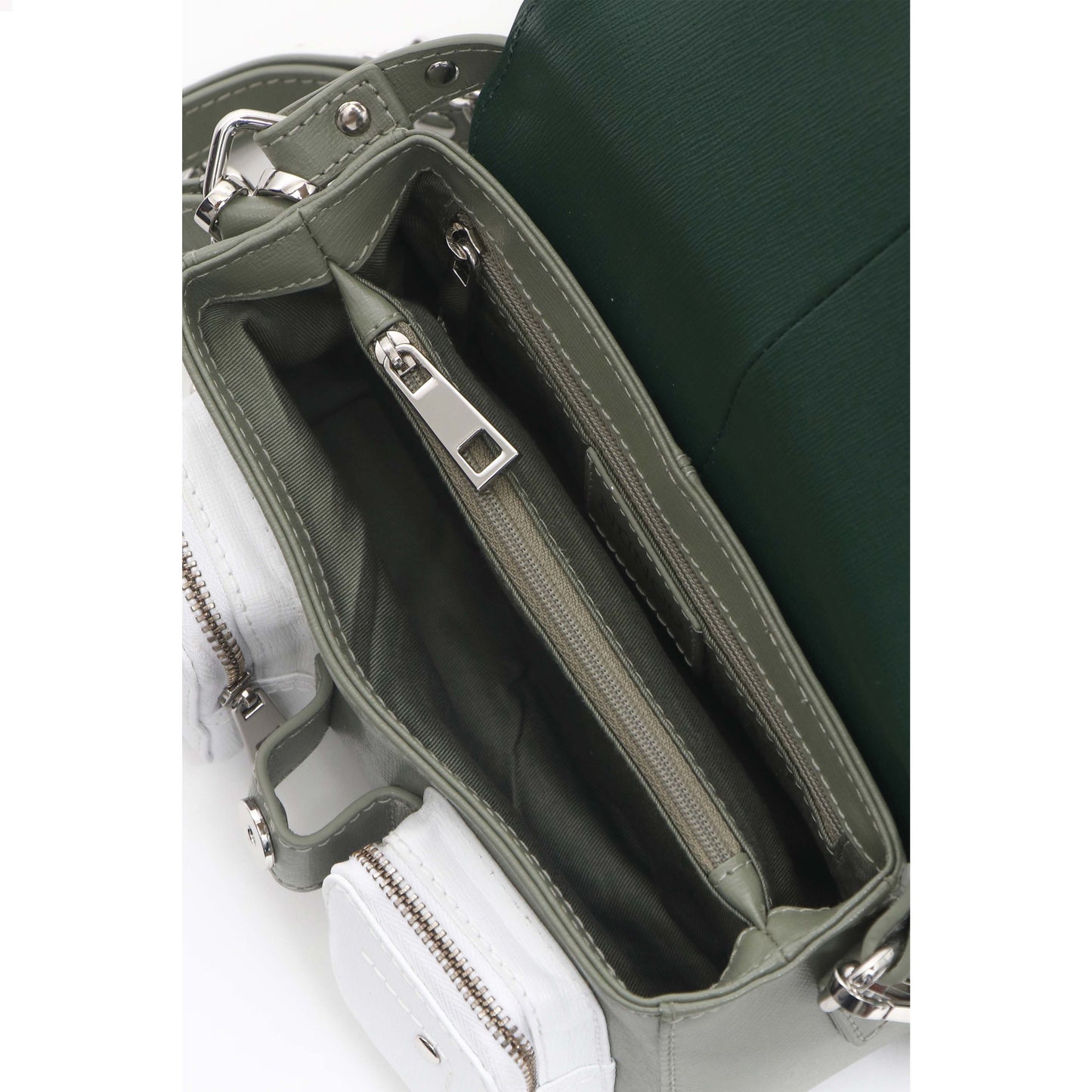 Núnoo Small honey Florence Mix Green Small bag Green