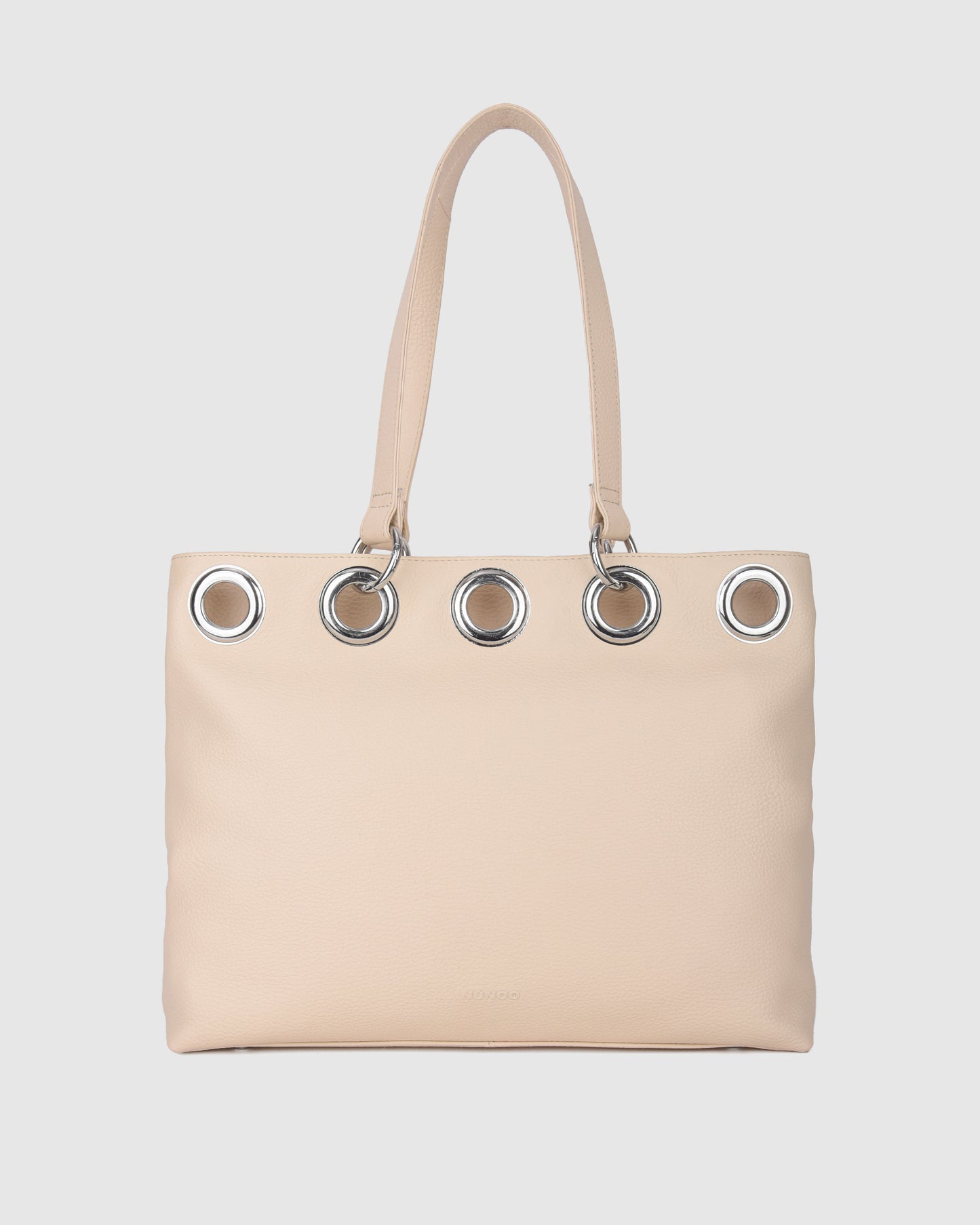 Núnoo Sophie Eyelet Soft Macadamia Large Macadamia