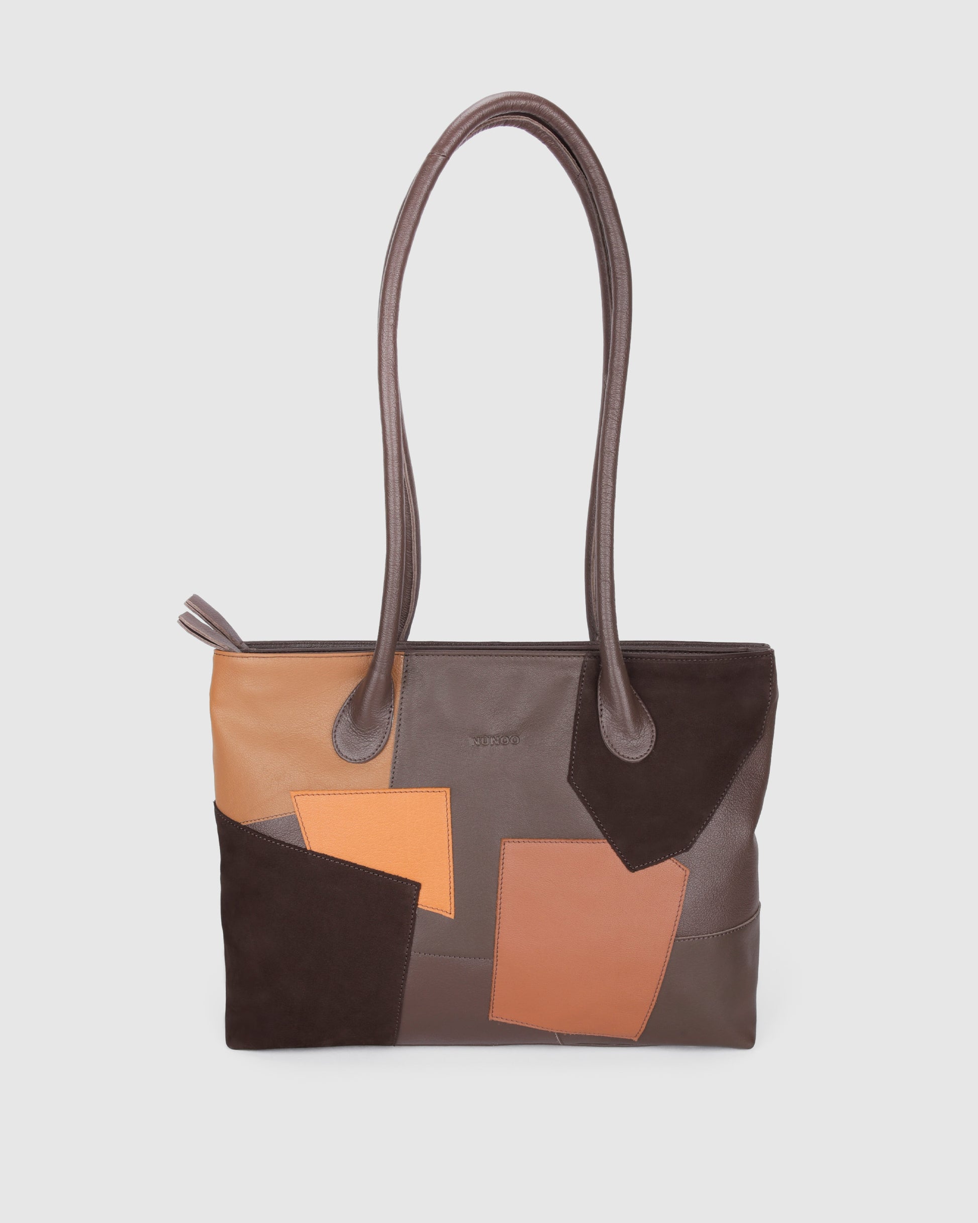 Núnoo Sophie Patch Brown Large Brown