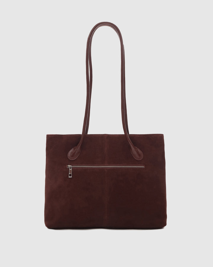 Núnoo Sophie Suede Rum Large Rum