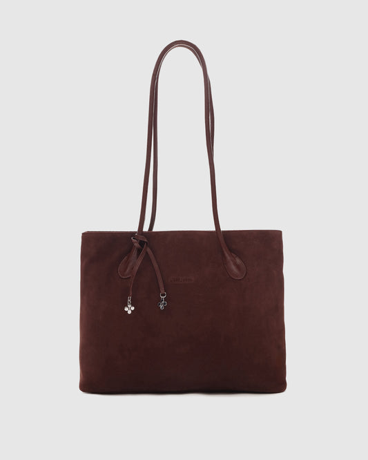 Núnoo Sophie Suede Rum Large Rum