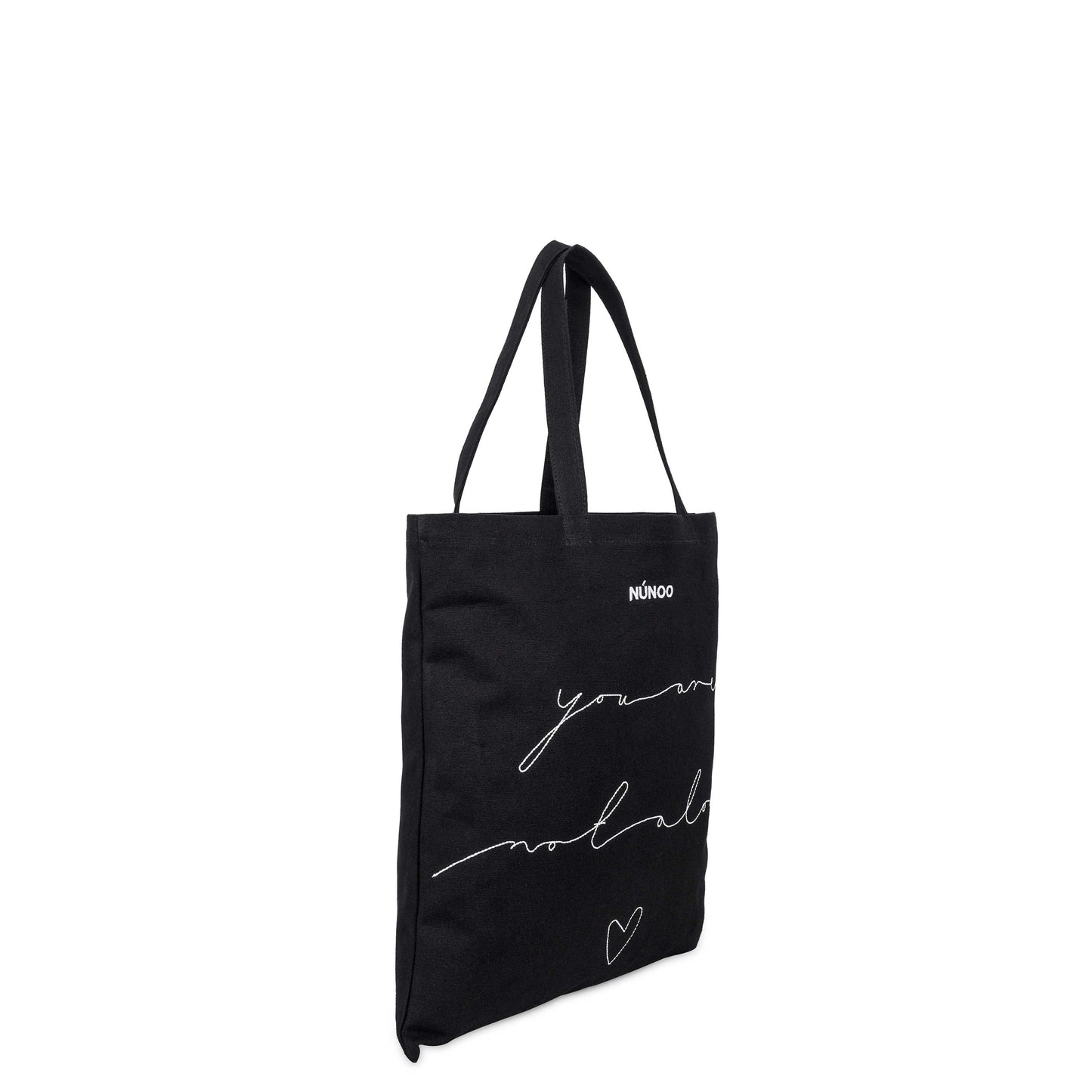 Núnoo Your're Not Alone Shopper Canvas Black Maxi