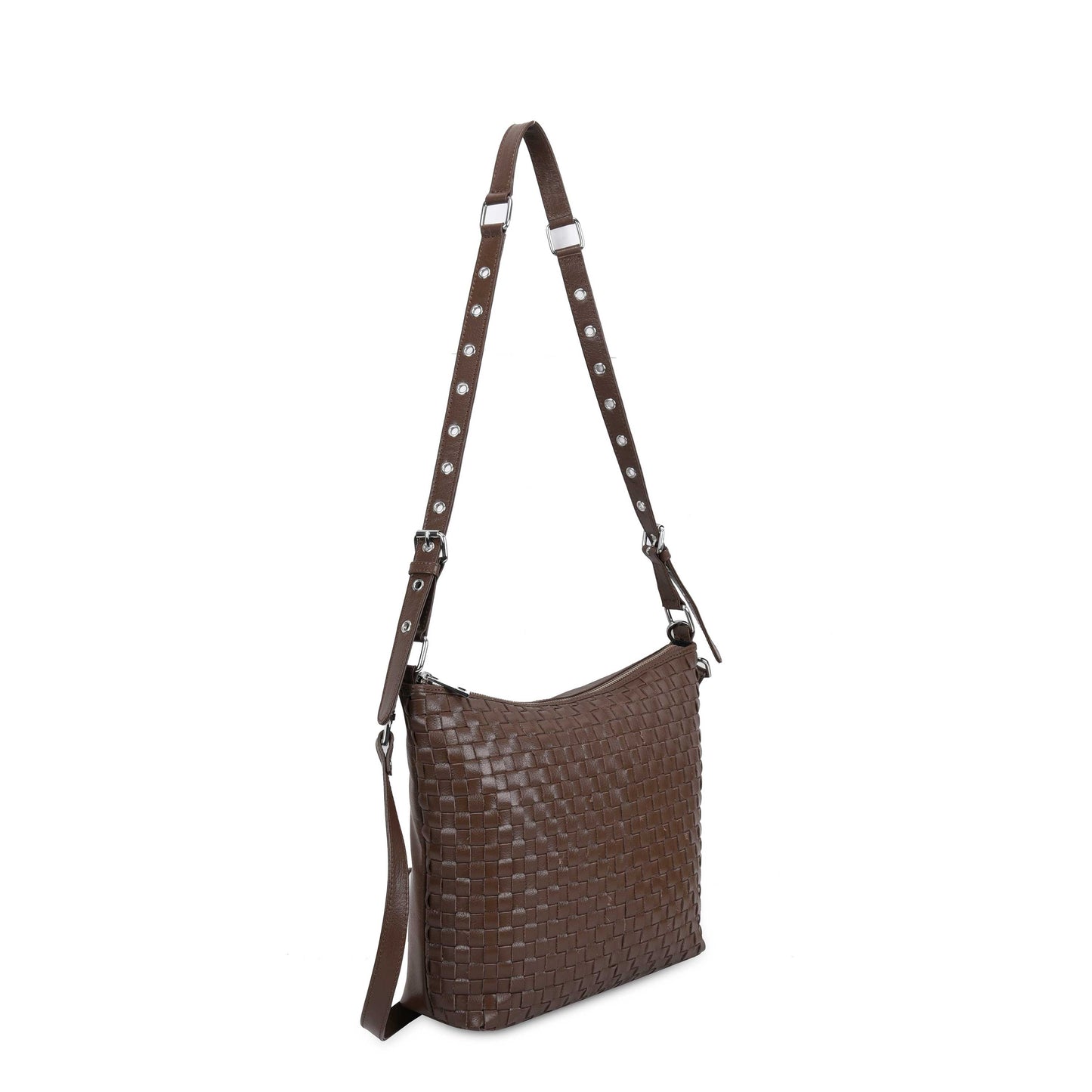 Núnoo Zoe Mountain Dark Brown Shoulder bags