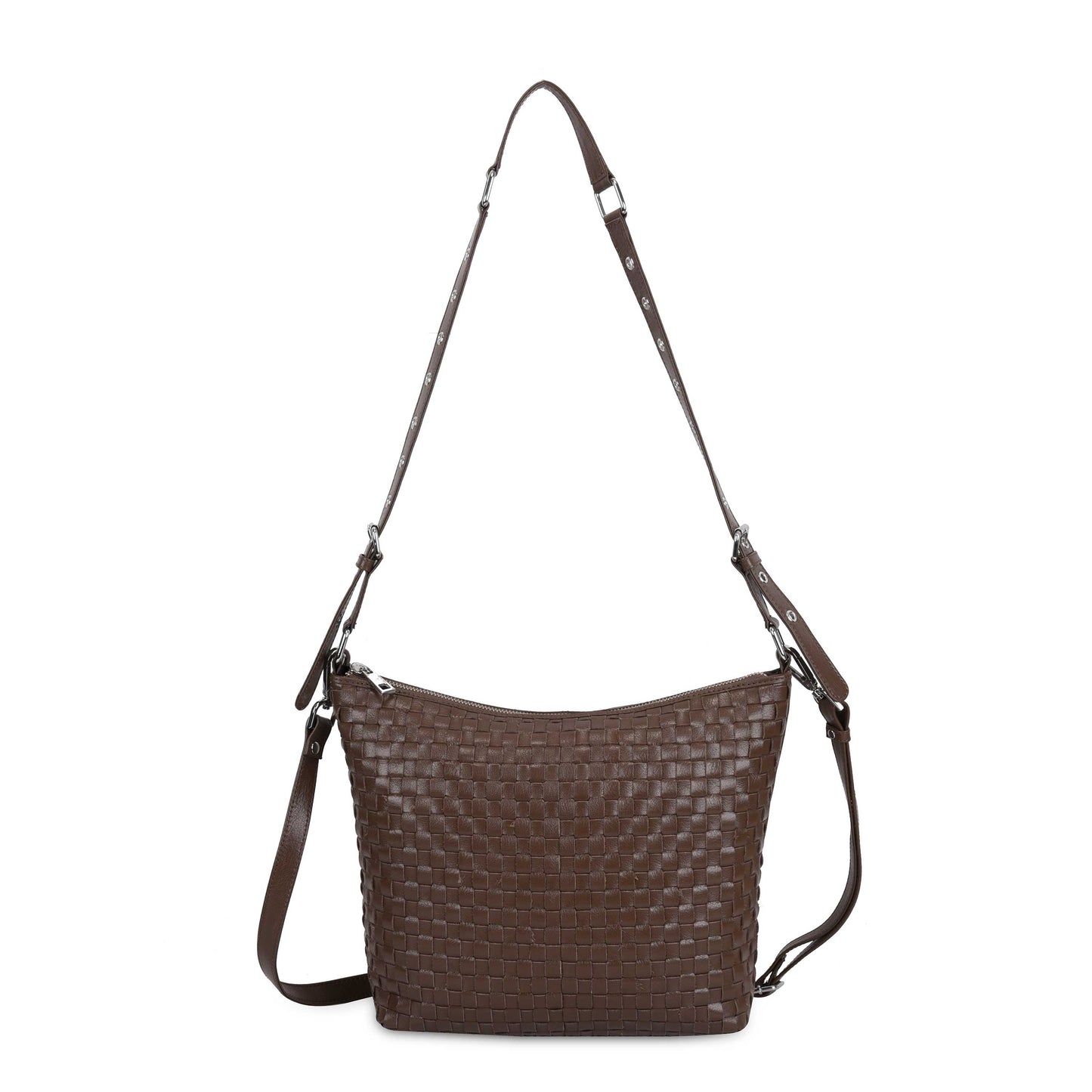 Núnoo Zoe Mountain Dark Brown Shoulder bags