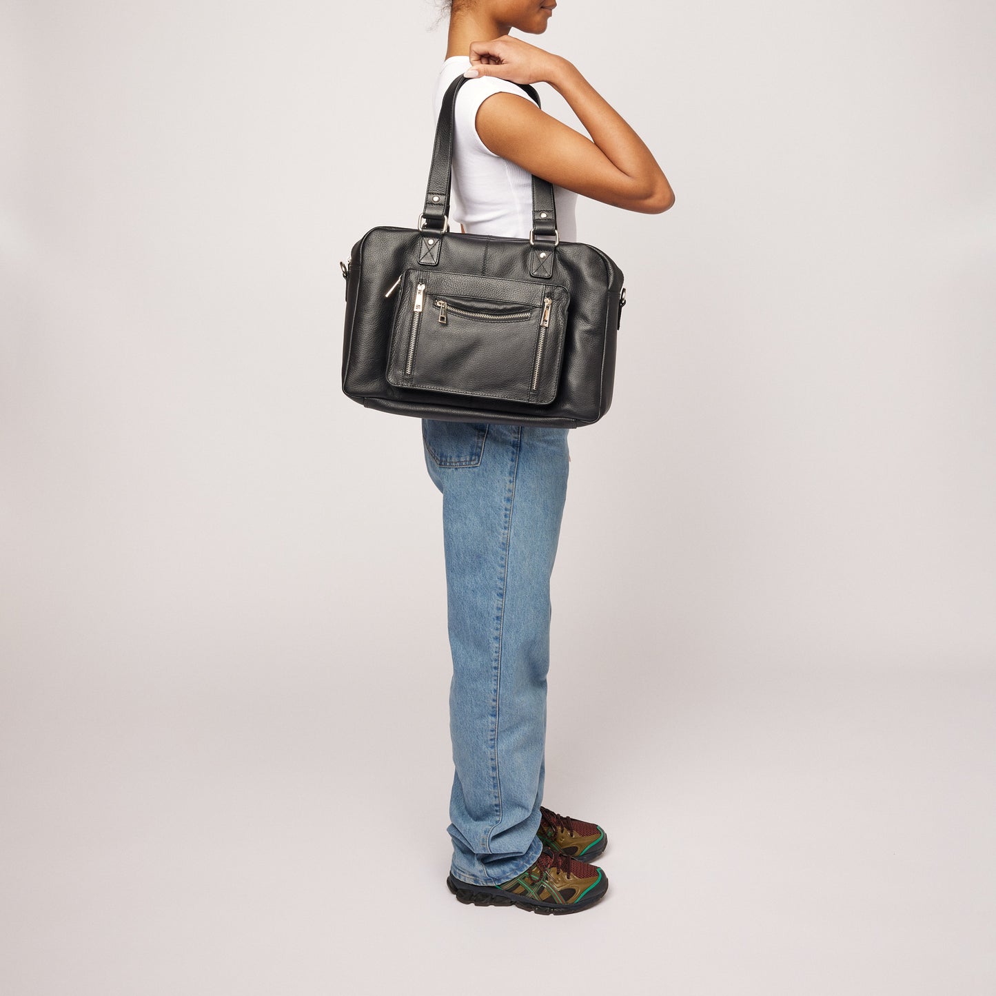 Núnoo Mille Club Black Shoulder bags Black